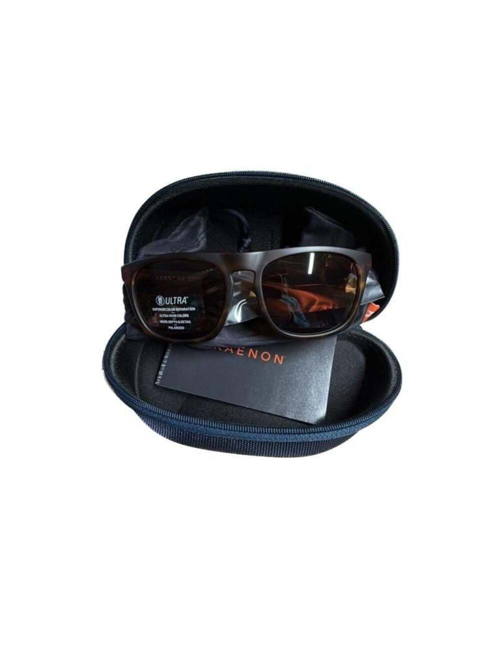 Kaenon Kern Matte Tortoise Ultra Brown Polarized Sunglasses